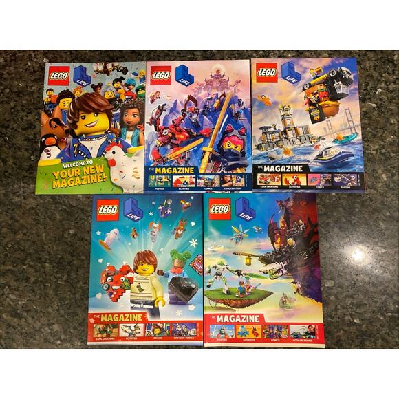 Other - Lot Of 5 LEGO Magazines